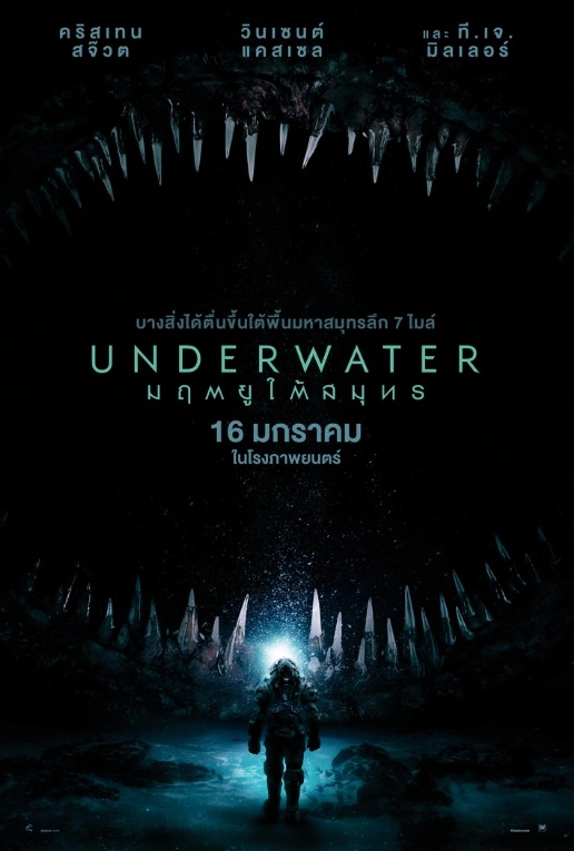 รีวิว Underwater (2020) มฤตยูใต้สมุทร